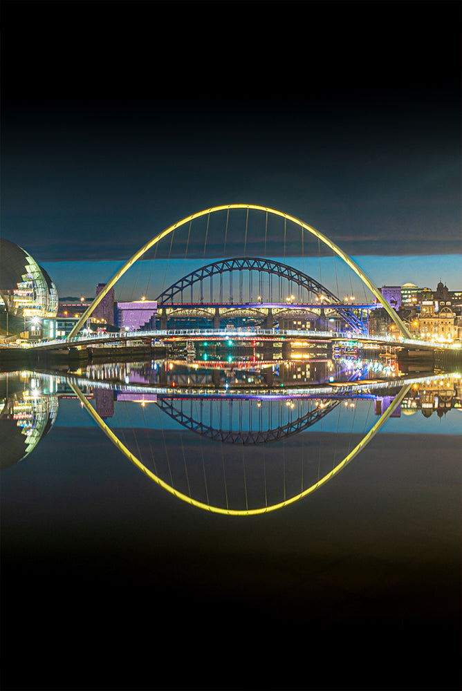 Bridges Across the River Tyne