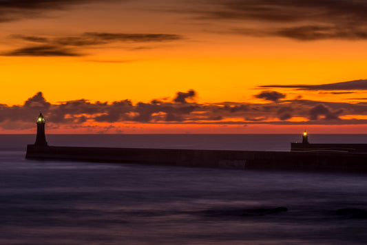 Tynmouth and South Shields Piers